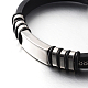 Leather Bracelets BJEW-M102-02-2