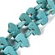 Chapelets de perles en turquoise synthétique G-C101-B01-01-1