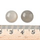 Кабошоны натурального серого лунного камня G-S398-01B-03-3