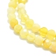 Natürliche gelb Opalkorne Stränge G-P457-A02-18-2