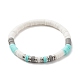 Ensemble de bracelets extensibles en forme de perles de riz BJEW-JB07444-8