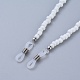 Chaînes de lunettes de perles de rocaille de verre AJEW-EH00006-4