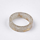 (vente d'usine de fêtes de bijoux) anneaux en résine époxy RJEW-T007-01C-02-3