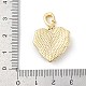 Подвески из латуни с эмалью и микропаве из циркония KK-U043-11G-02-3