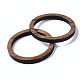 Соединительные кольца из орехового дерева WOOD-T023-14-3