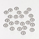 Rondelle Tibetan Silver Spacer Beads AB937-NF-2