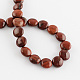 Natural Red Jasper Beads Strands G-R189-15-2