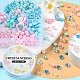 Kits de fabricación de conjuntos de joyas de color caramelo diy DIY-YW0004-90C-6