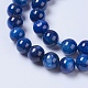 Chapelets de perles en sodalite naturelle G-F568-210-10mm-3