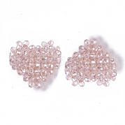 Placage acrylique perles tissées PACR-R247-03B