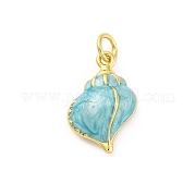 Латунь эмаль подвески KK-U066-19G