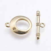 Латуни Переключить застежками KK-G333-14G-NF