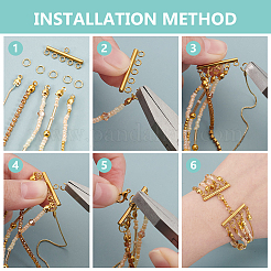 32 шт. 4 элемента люстр из нержавеющей стали 304 STAS-PH0005-44