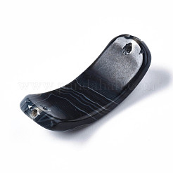 Соединители звеньев натурального агата&nbsp;G-S356-28A