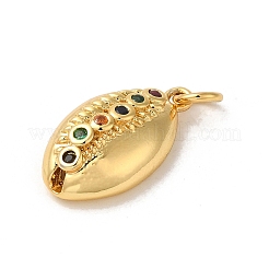 Стойки обшивки латунь микро проложить Циркон подвеску KK-K377-36G