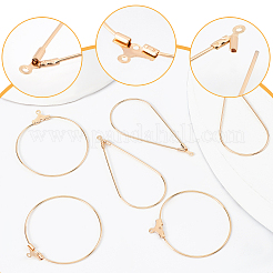 40шт 2 латунные подвески KK-BBC0001-20