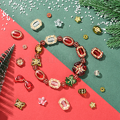 204шт акриловые бусины&nbsp;OACR-SC0002-43