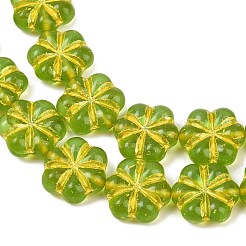 Чешские прессованные стеклянные бусины GLAA-I061-54B