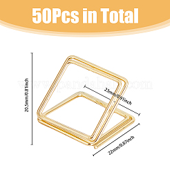 Железные клипсы для заметок&nbsp;AJEW-WH0347-47