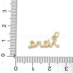 Pendente in ottone&nbsp;KK-E796-04E-G