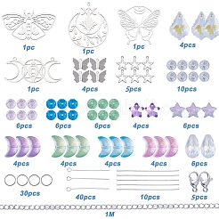Kit fai da te per realizzare decorazioni pendenti in acciaio inossidabile&nbsp;DIY-SC0025-91