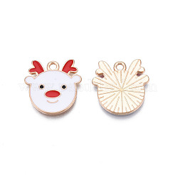 Noël pendentifs émail en alliage&nbsp;ENAM-Q442-48A