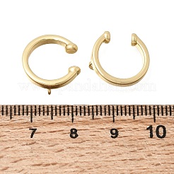 Accessoires de manchette d'oreille en laiton&nbsp;KK-K426-08G