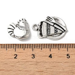 54 шт. 9 стильные подвески из сплава в тибетском стиле ко дню благодарения&nbsp;TIBEP-FS0001-14