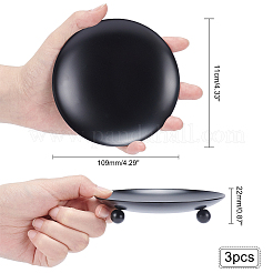 Железный подсвечник AJEW-BK0001-001