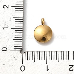 Подвески из нержавеющей стали 304 с черной эмалью STAS-R009-01G-P