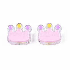 Прозрачные акриловые бусины ACRC-S039-08F