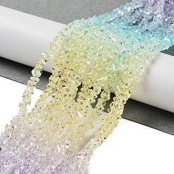 Прозрачные стеклянные бусины&nbsp;GLAA-H023-03D