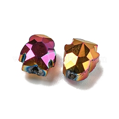 Гальванические стеклянные бусины&nbsp;EGLA-A041-01-FP01