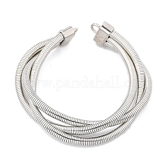 Железные круглые змеиные цепи BJEW-G741-02P