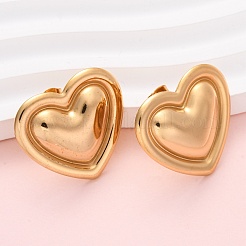 Серьги-гвоздики из нержавеющей стали 304 EJEW-K311-01G