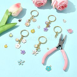 Набор для самостоятельного изготовления цветочного брелока DIY-FS0009-84