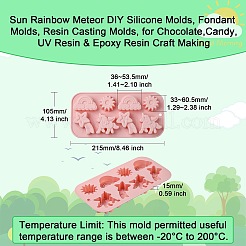 Солнце Радуга Метеор Силиконовые Молды своими руками&nbsp;SIMO-CJC0002-03