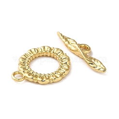 Покрытие стойки латунные застежки-тумблеры KK-K346-21G