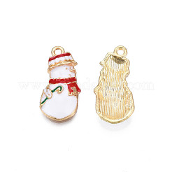 Crémaillère placage pendentifs en émail d'alliage&nbsp;ENAM-N055-135