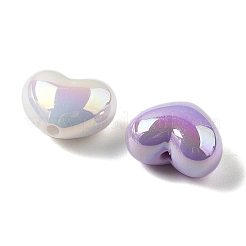 Непрозрачные акриловые бусины с УФ-покрытием PACR-Q005-01