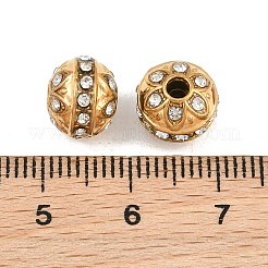 Cuentas de rhinestone de acero inoxidable 304&nbsp;RB-CBA72D5-02G