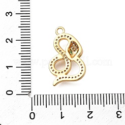 Латунные микро проложить кубического циркония подвески&nbsp;KK-B147-06B-G