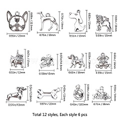 Подвески из тибетского сплава TIBEP-SC0001-41AS