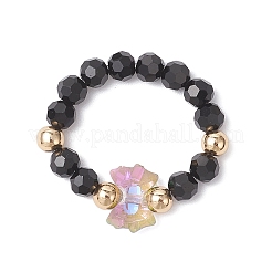 Стеклянные кольца для пальцев RJEW-JR00947