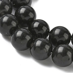 Натуральные ледяные обсидиановые бусинки G-P590-A02-10mm-01