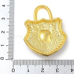 Стеклянные подвески из латуни с покрытием стойки KK-G515-02B