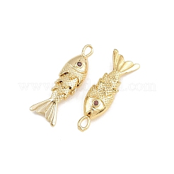 Латунные микро проложить кубического циркония подвески&nbsp;KK-A269-01A-G