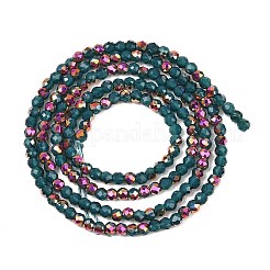 Perles de verre électroplaquées stradns&nbsp;EGLA-H114-01N