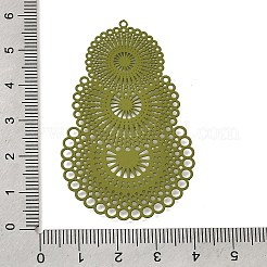 Große Anhänger aus böhmischem Edelstahl 430&nbsp;STAS-G396-01D-07