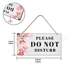 Настенные украшения из натурального дерева&nbsp;HJEW-WH0015-029